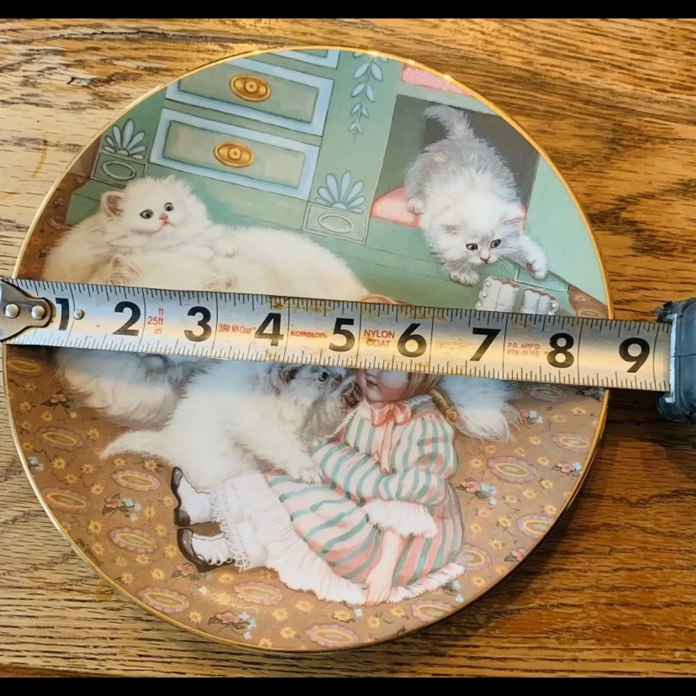 Vintage “Captive Audience” Country Kitties Plate Gre Gerardi Hamilton 1988